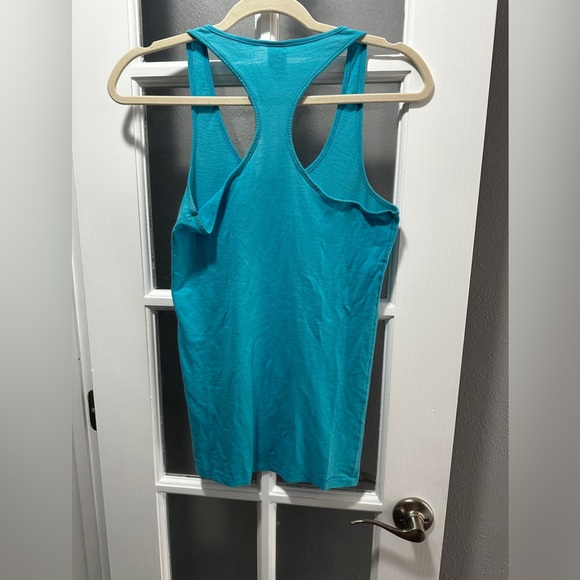 PINK Blue Racerback Tank - Picture 5 of 5